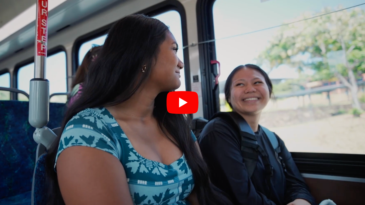 Image of Youtube video of Parents Practice Riding TheBus